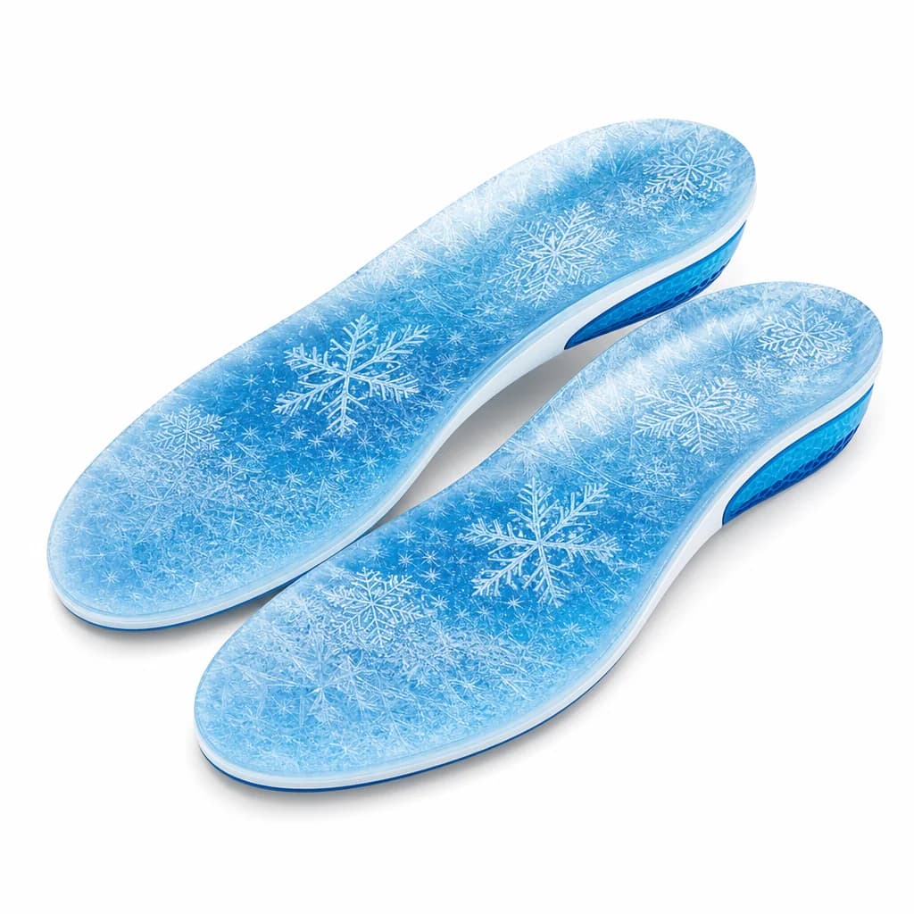 Cooling Insoles Designed for Comfort